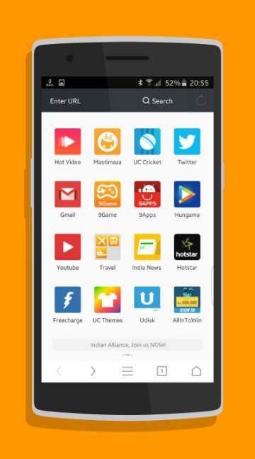   Uc Browser   -  8