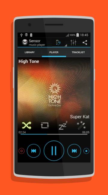 Sensor music player-screenshot-1